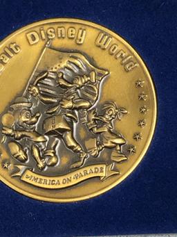 1976 Walt Disney Bicentennial Collectable Coin