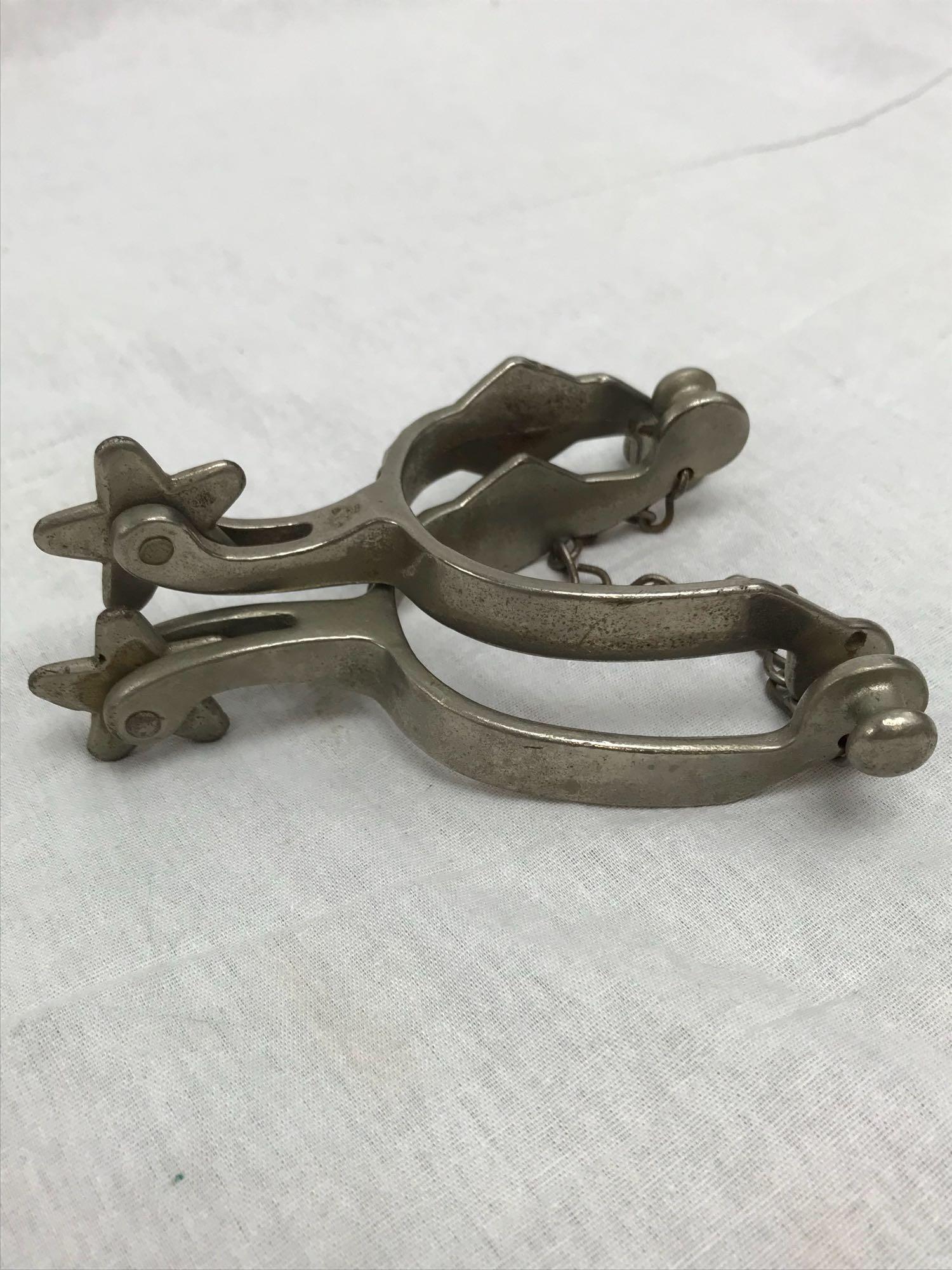 Vintage North and Judd 5 Point Spurs