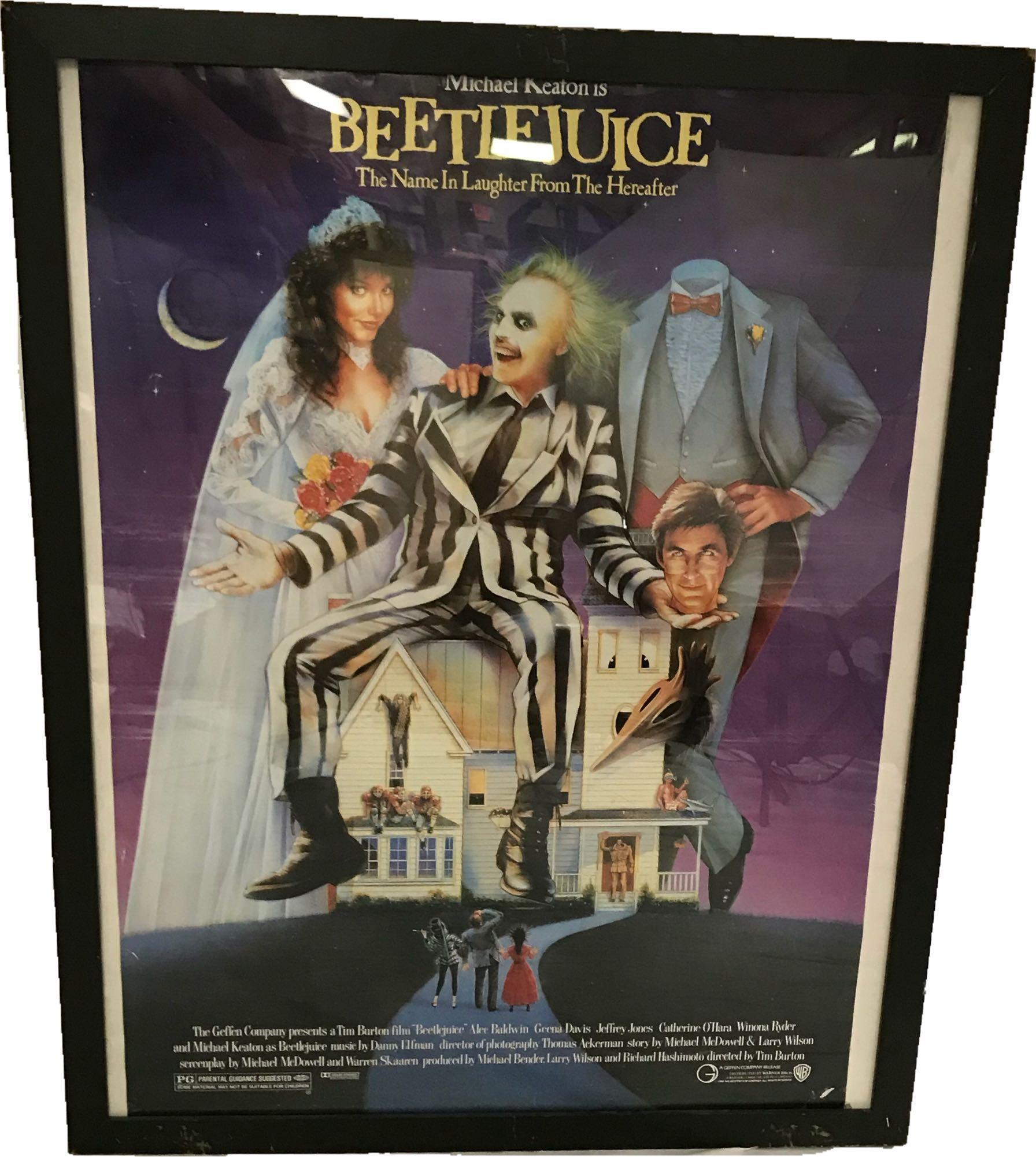 Vintage Beetlejuice Poster