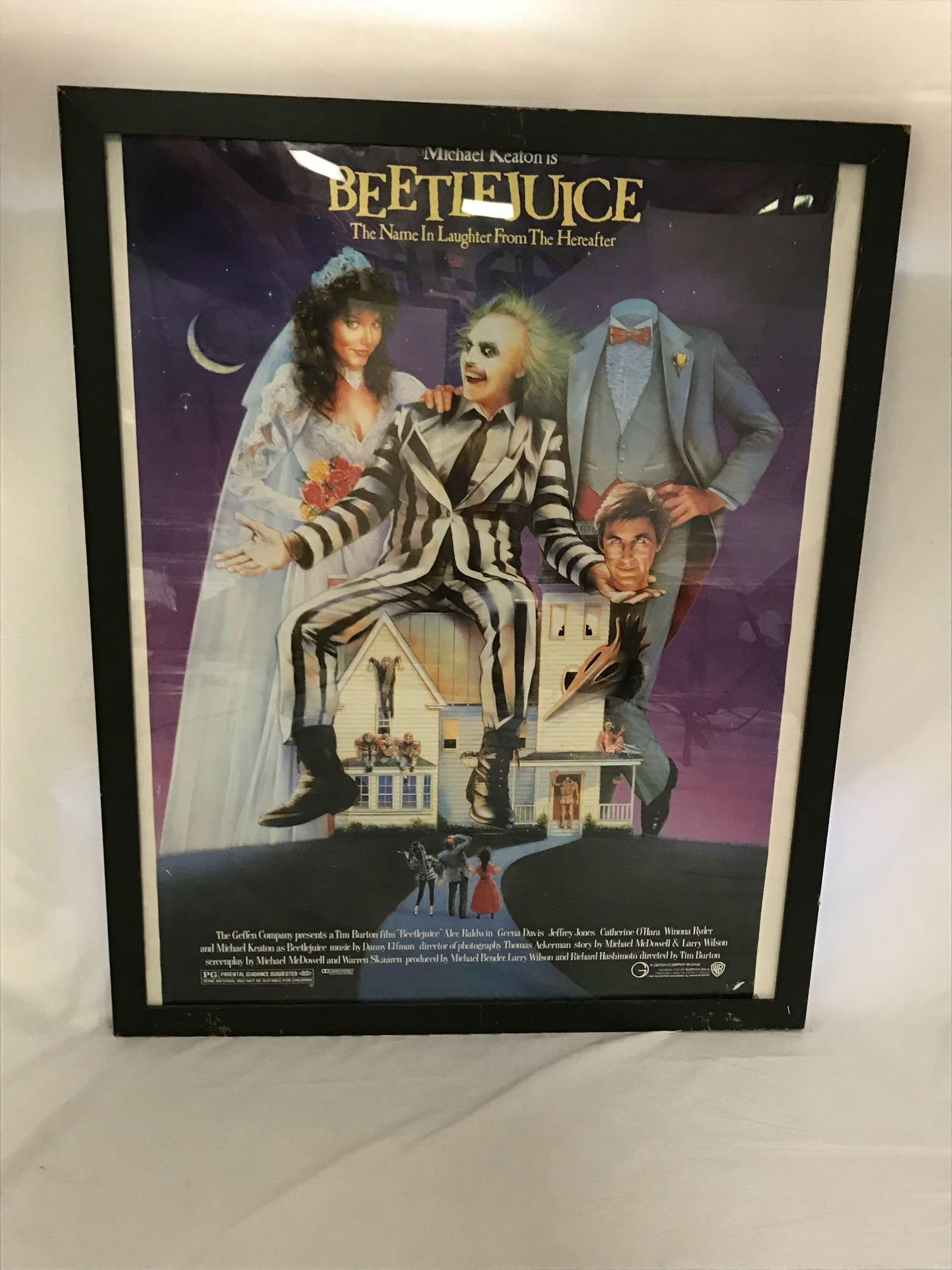 Vintage Beetlejuice Poster