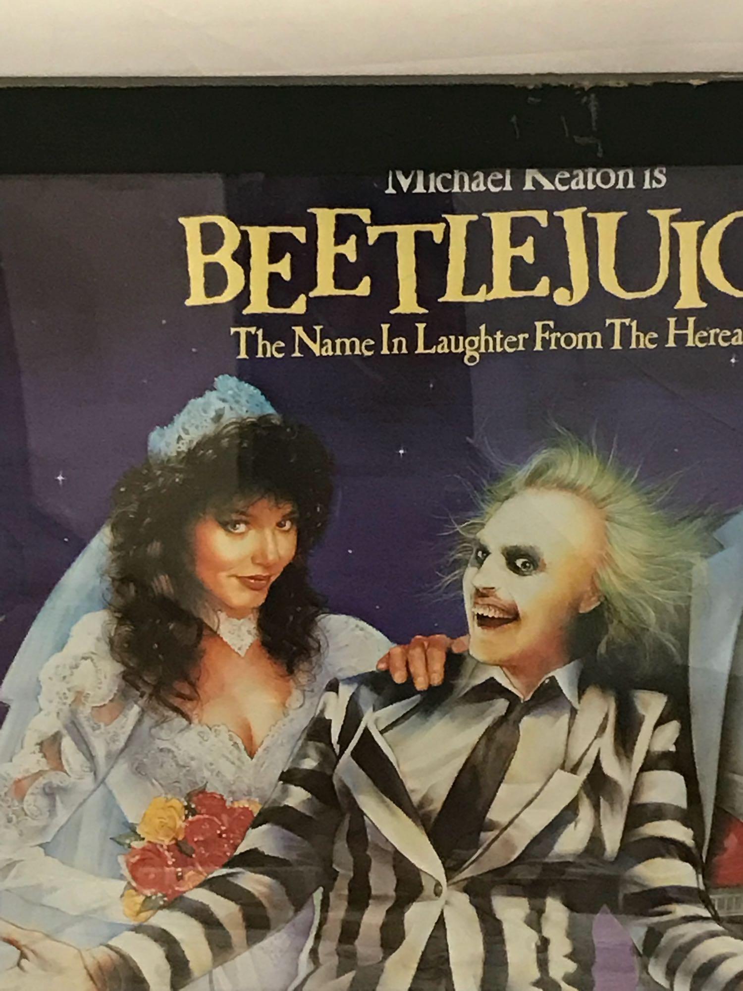 Vintage Beetlejuice Poster