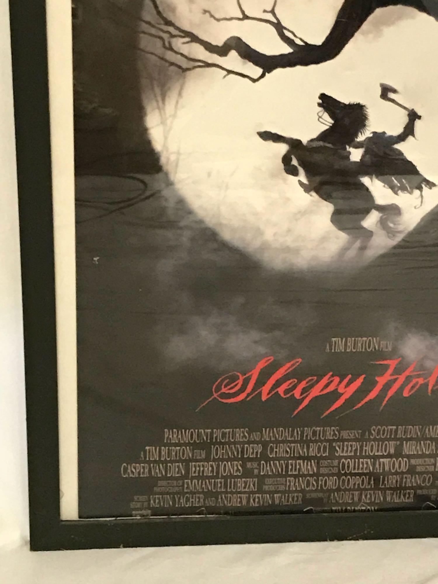 Original Sleepy Hollow Advance Movie Poster