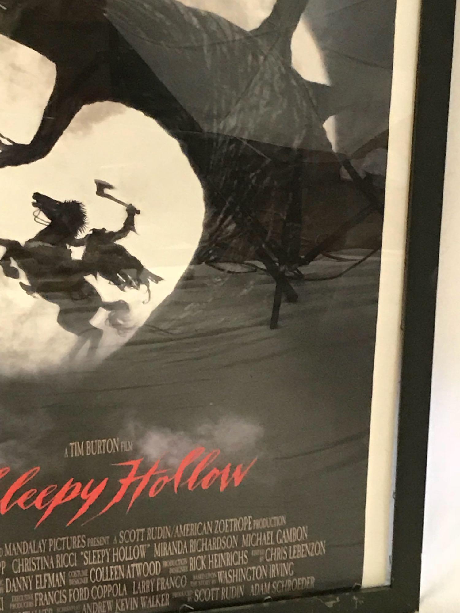 Original Sleepy Hollow Advance Movie Poster