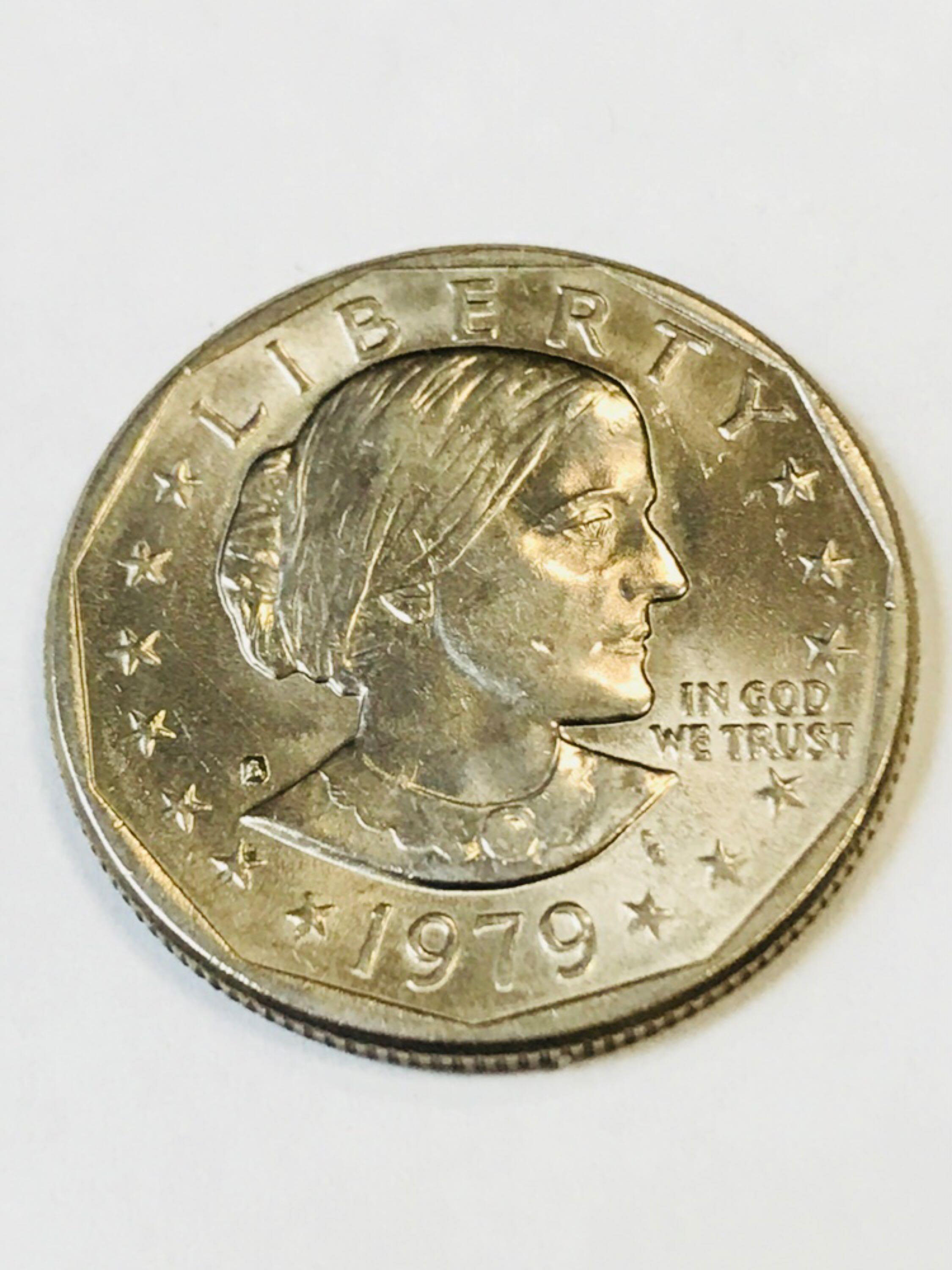 82 Susan B Anthony Dollar Coin