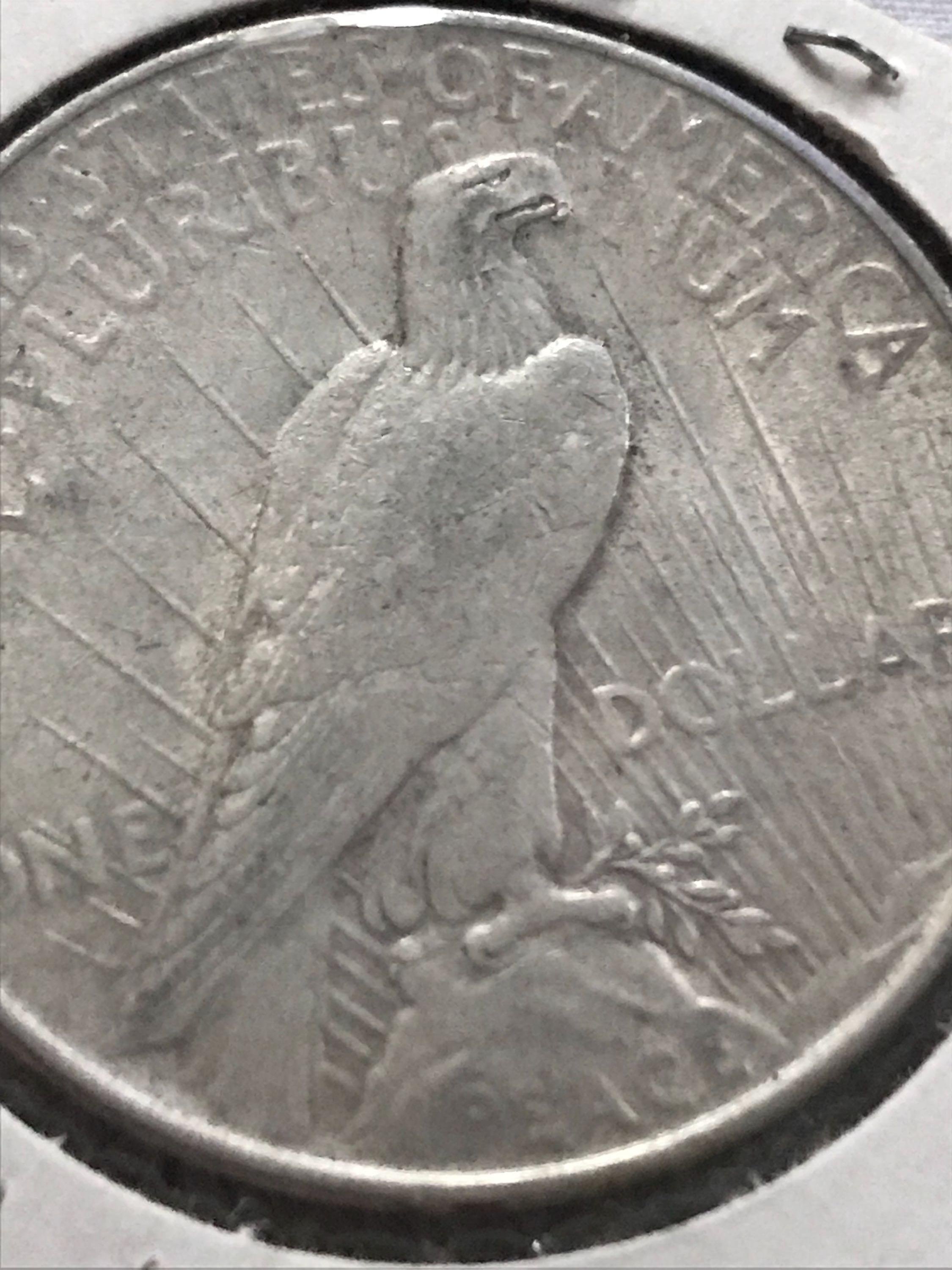 1922 Peace Dollar Silver