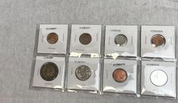 Group Of Assorted Foreign Currency Coins
