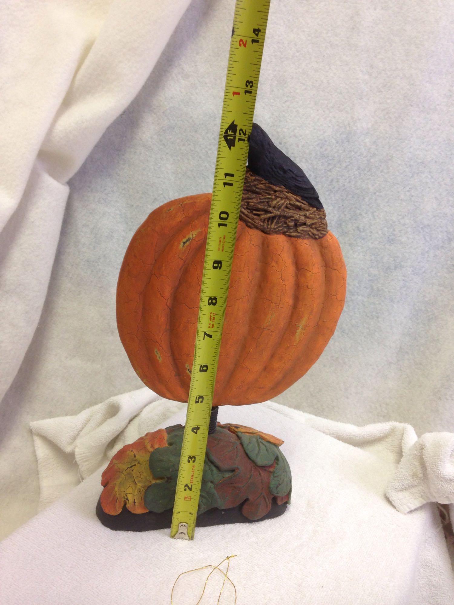 NIB - Pumpkin Bobble Head - Bethany Lowe Designs lot 3