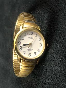 Vintage Wrist Watch Timex Valdawn Indiglo Lot Of 4