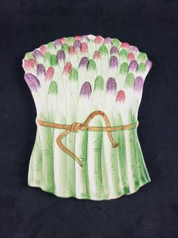 Italian Ceramic Asparagus Trivet