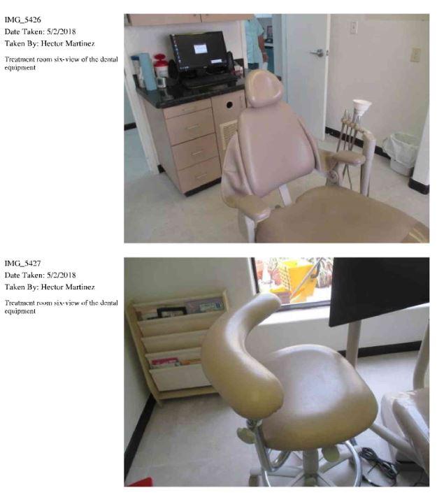 Insurance Claim: Dental office with water damage