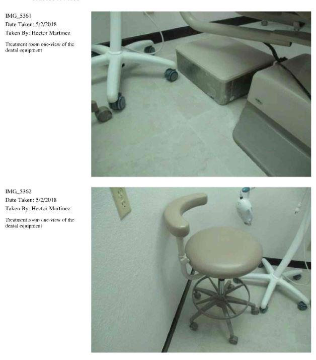 Insurance Claim: Dental office with water damage