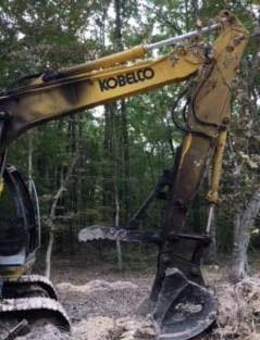 Insurance Claim: 2007 Kobelco SK135SRLC-1E Excavator