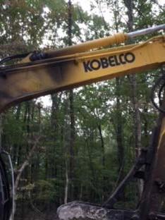 Insurance Claim: 2007 Kobelco SK135SRLC-1E Excavator