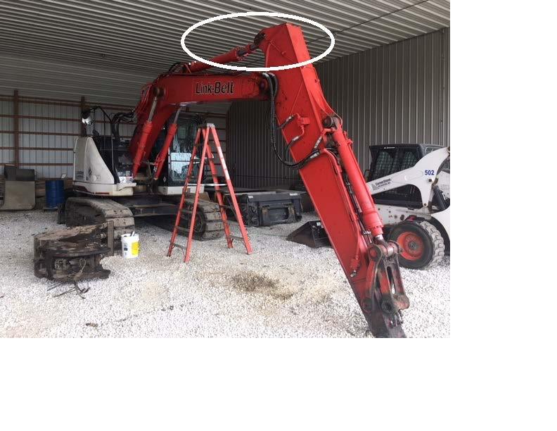 Insurance Claim: 2014 Link Belt 145X3 Spin Ace Excavator. S/N: EBBK4-7191