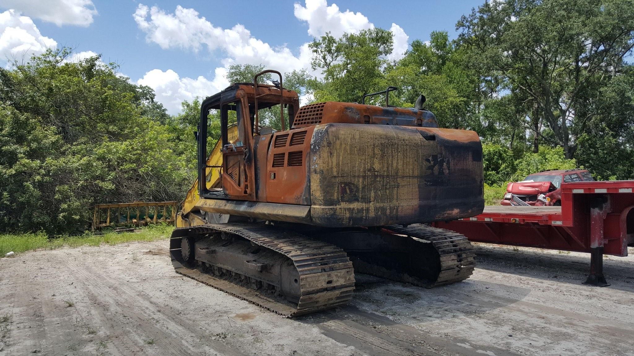 Insurance Claim : 2015 Komatsu PC 210LC-10