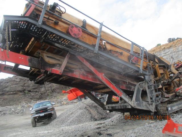 Insurance Claim: Sandvik Mobile Cone Rock Crusher