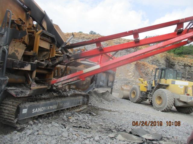 Insurance Claim: Sandvik Mobile Cone Rock Crusher