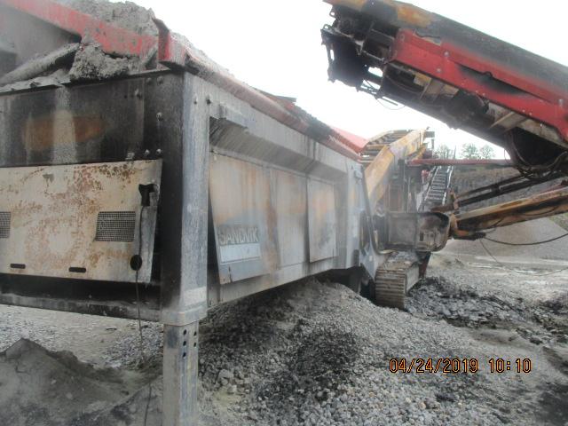 Insurance Claim: Sandvik Mobile Cone Rock Crusher