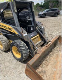 Insurance Claim: 2009 New Holland Skid Steer