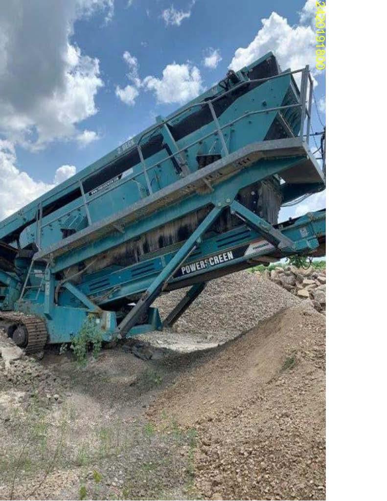 Insurance Claim: 2005 Powerscreen Chieftain 2100