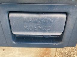 Rawson  Koenig Full Size Truck Tool Box and Contents