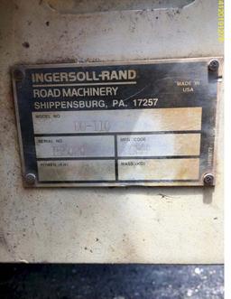 Insurance Claim: 1998 Ingersoll-Rand Roller DD110