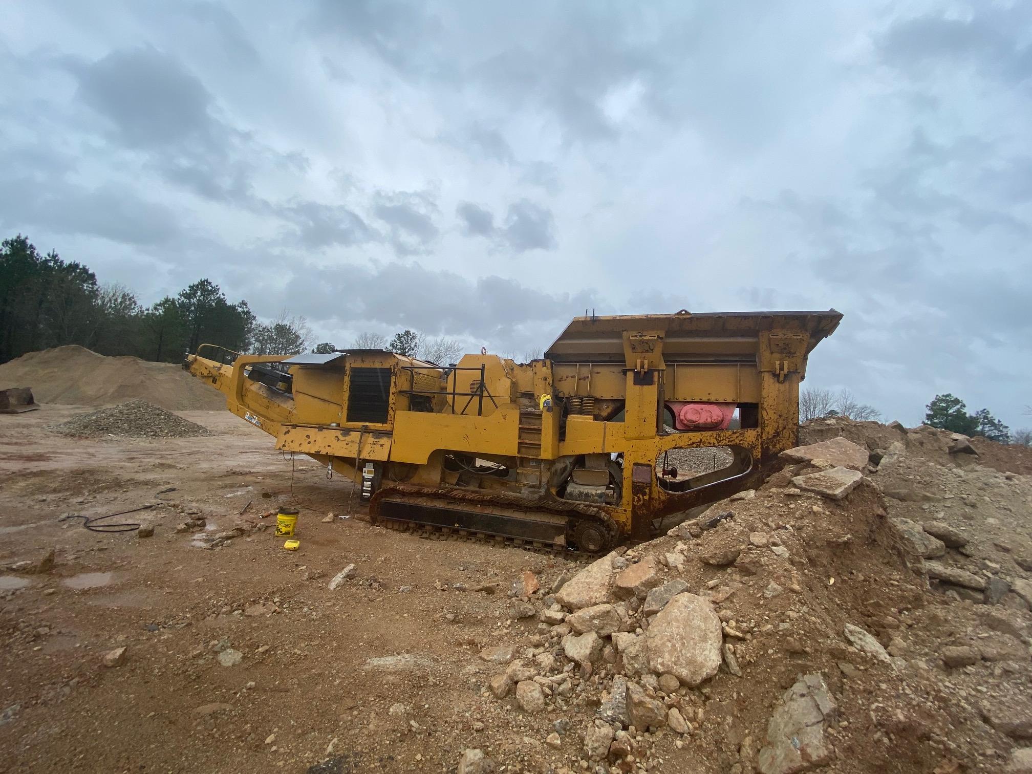 Insurance Claim: 2004 Extec C-12 Crawler-Mounted Jaw Crusher