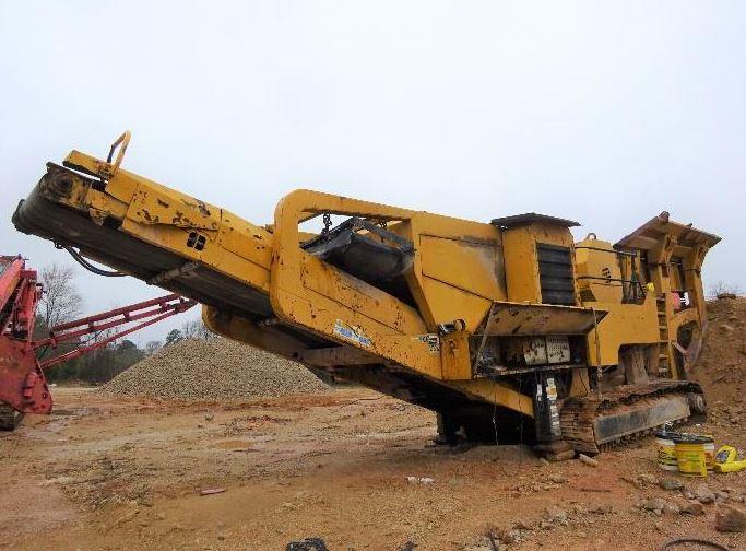 Insurance Claim: 2004 Extec C-12 Crawler-Mounted Jaw Crusher