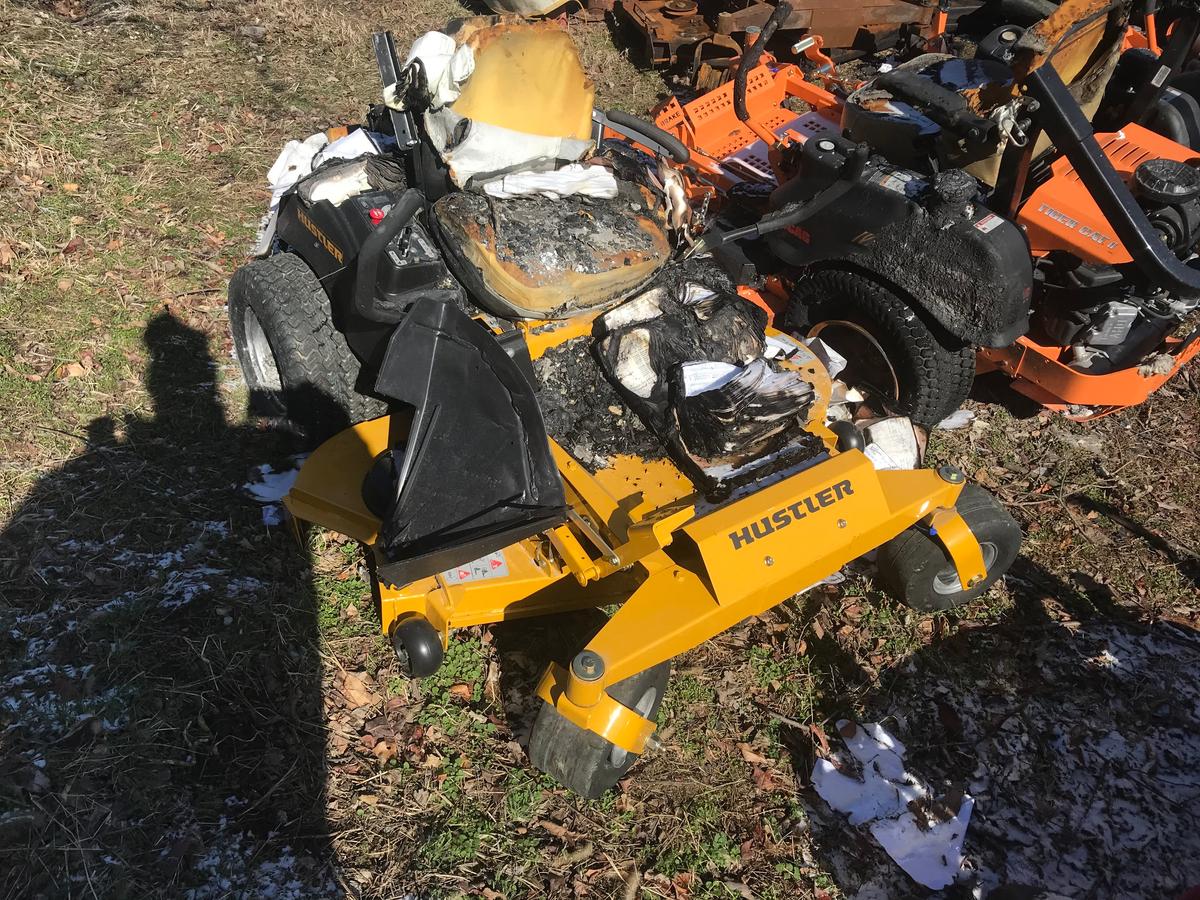 Insurance Claim: 2019 Hustler Mower