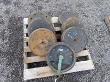 (7) JD 1770 Gauge Wheels & Arms