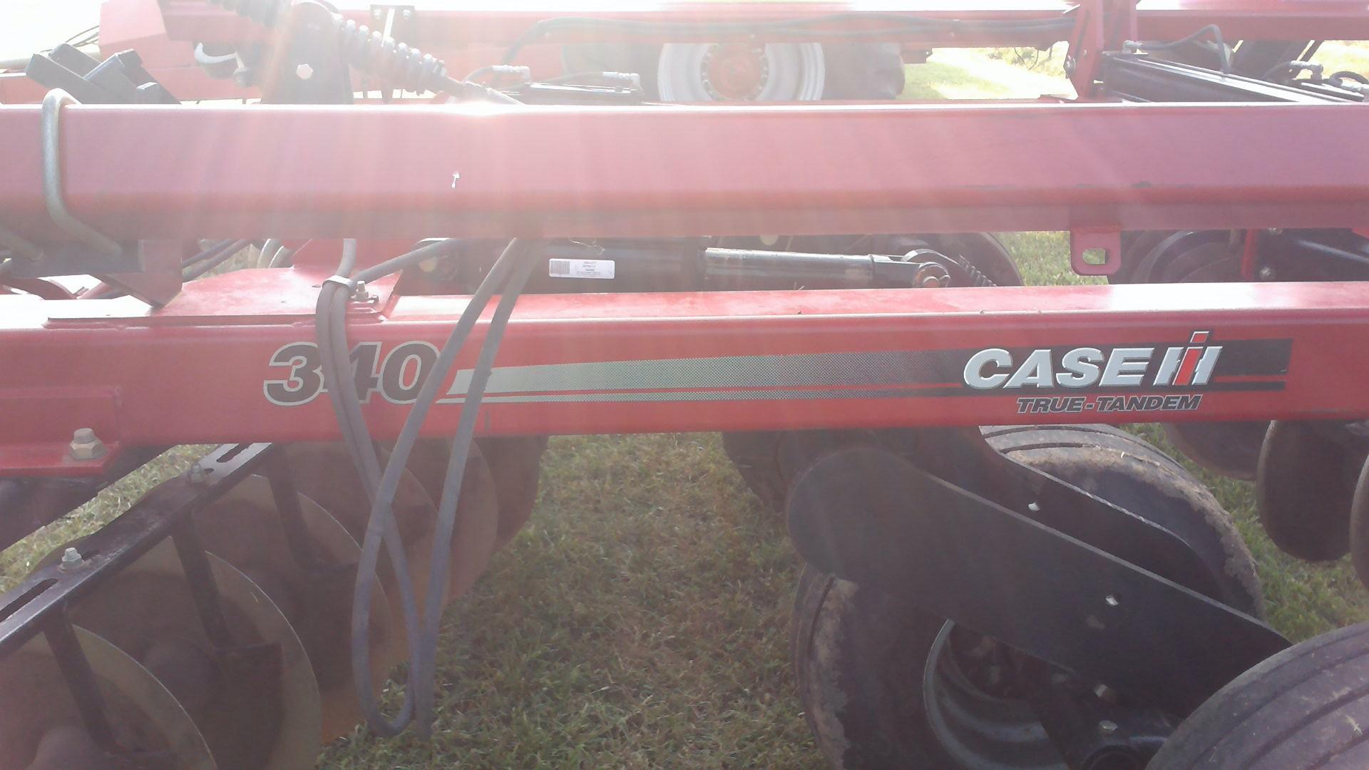 Case IH RMX 340, 25' rock flex disc