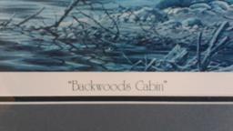 Backwoods Cabin by Terry Redlin