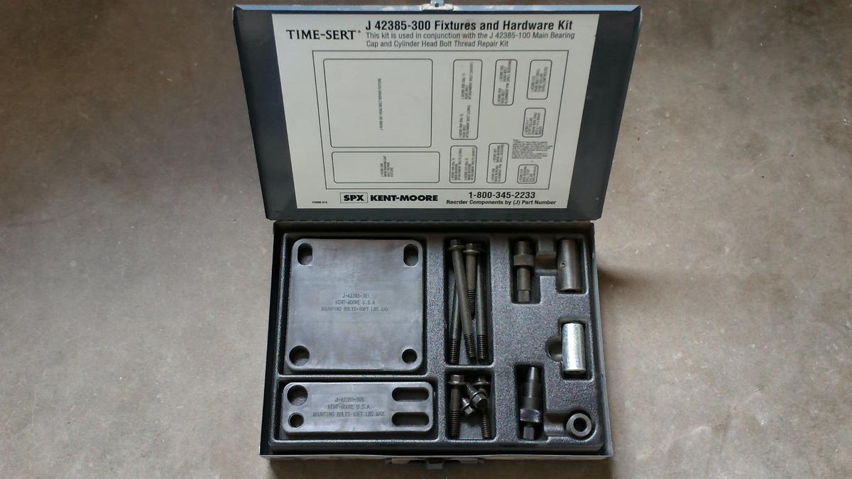 Kent-Moore Time-Sert Thread Repair Kit Fixtures/ Hardware