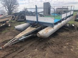 Older Pontoon Boat