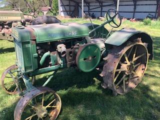 John Deere Steel Wheel Tractor