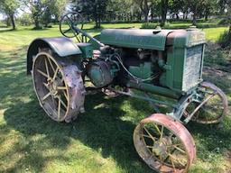 John Deere Steel Wheel Tractor