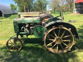 John Deere Steel Wheel Tractor