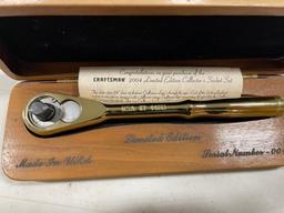 Craftsman 2004 L.E. Gold Plated Ratchet