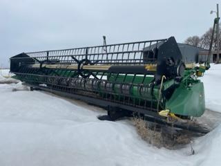 John Deere 925F 25' Air Reel Bean Head