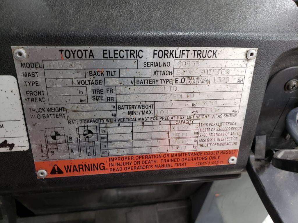 Toyota ForkLift - Pick Up on Sunday