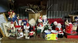 Santas, Snowman & Lots More