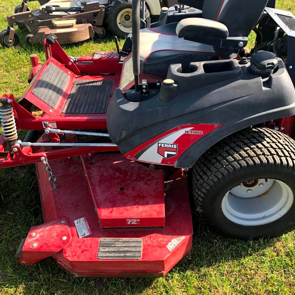 Ferris IS3100Z - Zero-Turn Mower - 72" Deck, Briggs 36HP Motor, Shows 76hrs & Excellent Condition