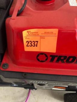 Troy-Bilt XP Series Gas Generator - Electric & Pull Start - Like New