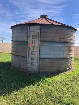 Butler Grain Silo - Approx. 12ft Wide - To be moved in 30 days