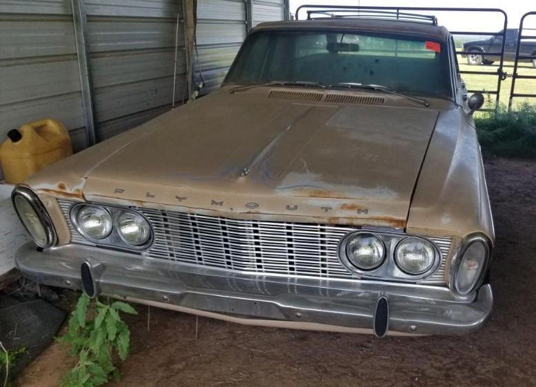 1963 Plymouth Fury - Total Car- Will Start & Not Keep Running