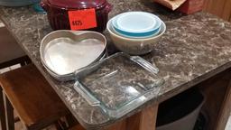 Bean Pot, Anchor 8X8 Glass Dish, Pyrex & More