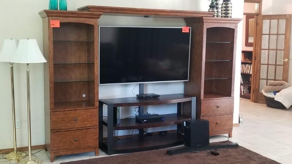 Entertainment Center - Contents Not Included