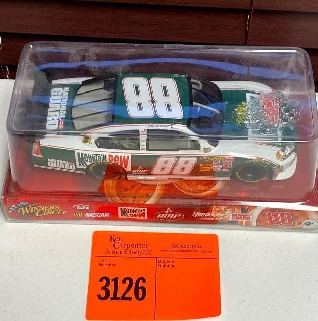 Mountain Dew 1:24 Scale Stock Car - #88 Dale Earnhardt Jr.