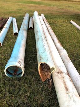 Several Pieces of Underground Water Pipe