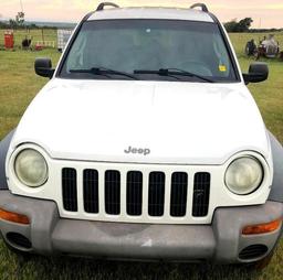 2002 Jeep Liberty Multipurpose Vehicle (MPV), VIN # 1J4GL48K52W211160